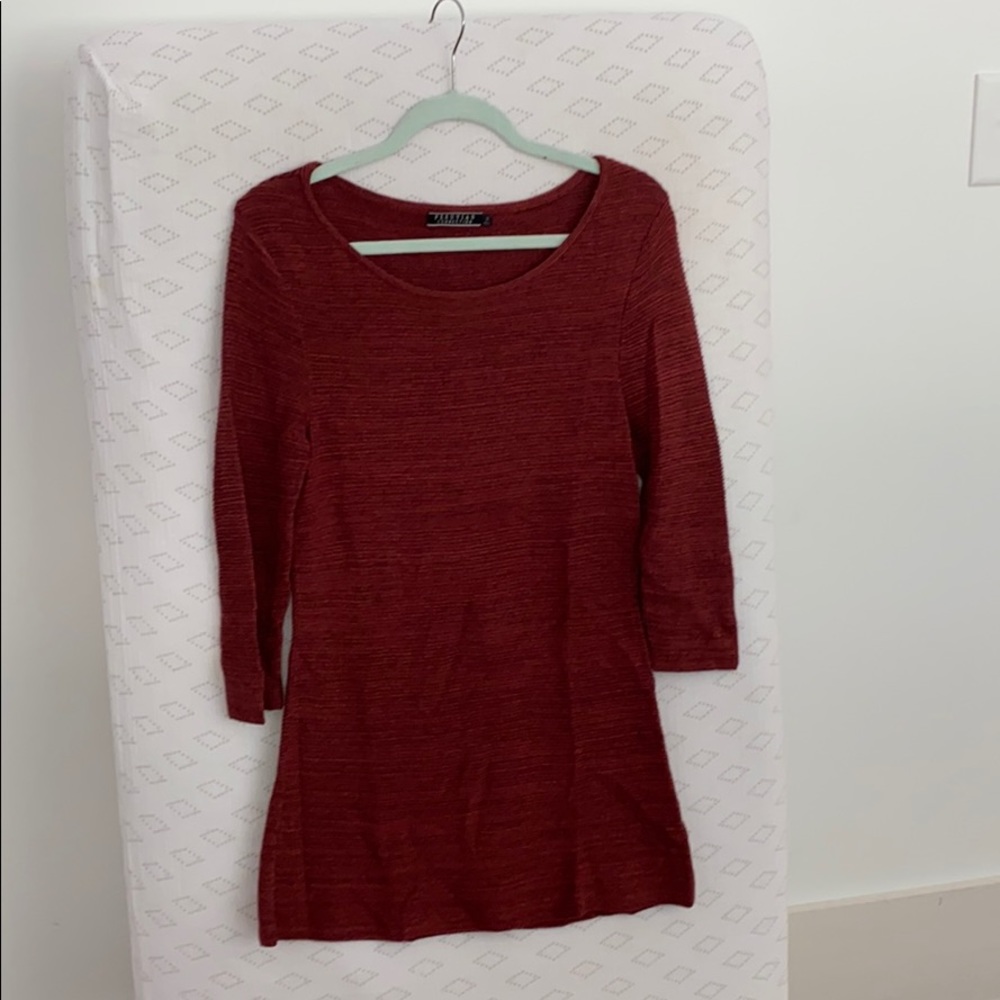 Rust sweater